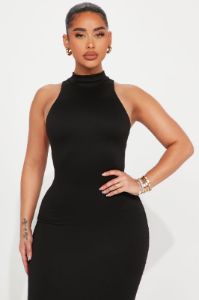 Macie Maxi Dress - Black sold by Fashion Nova