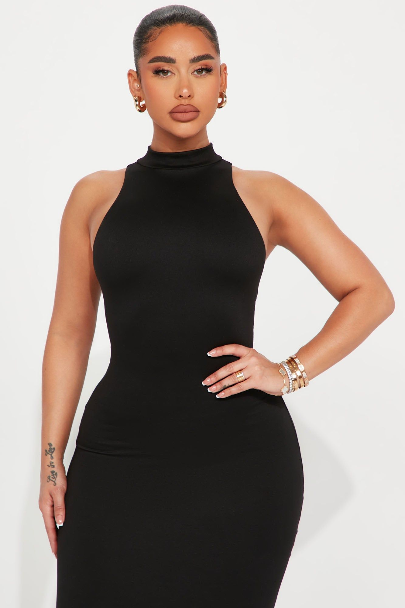 Macie Maxi Dress - Black sold by Fashion Nova product image thumbnail 2