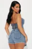 Nayeli Denim Skort Set - Medium Wash sold by Fashion Nova