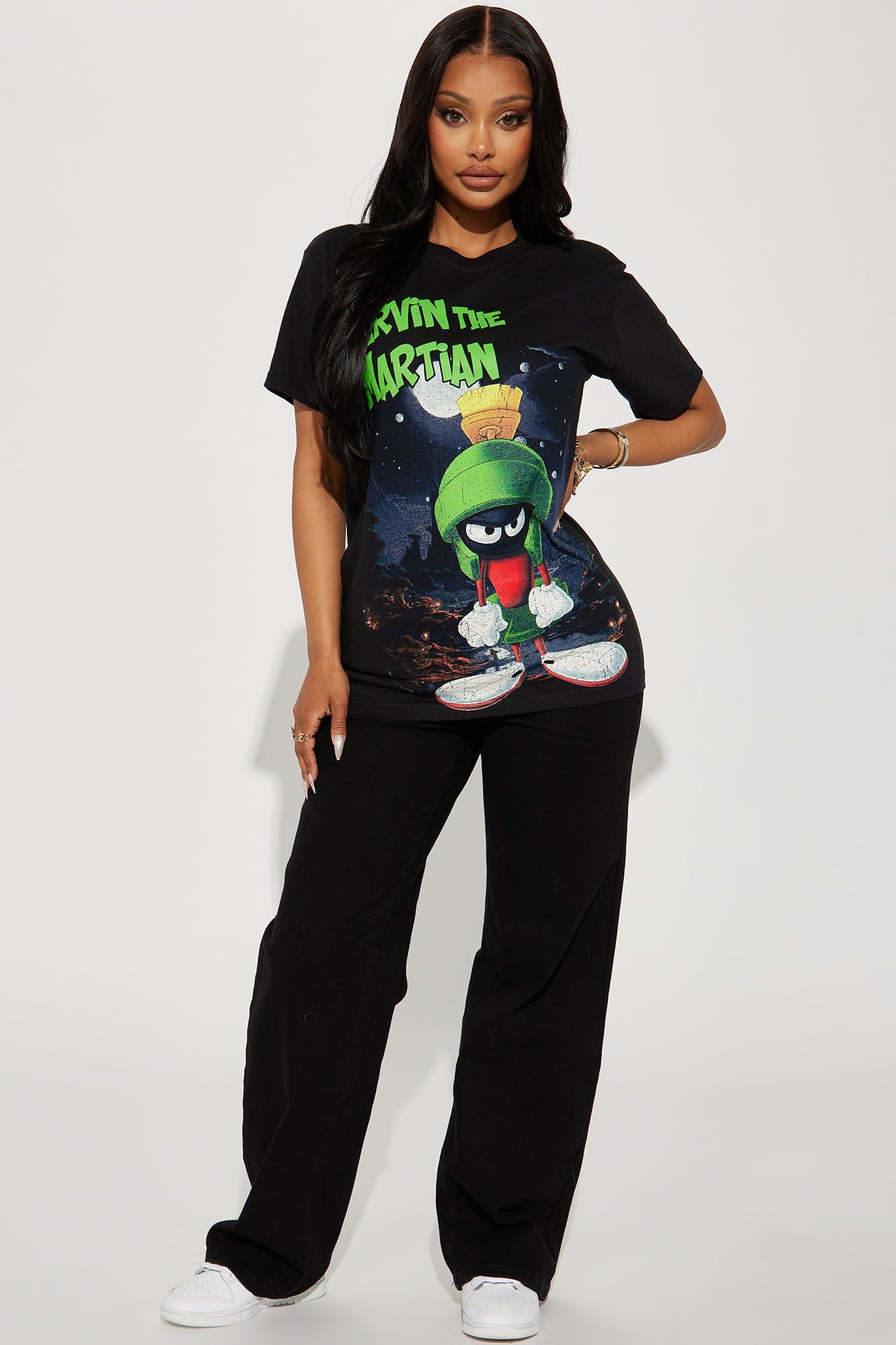 Martian Manhunter Graphic Tee - Black sold by Fashion Nova product image thumbnail 2