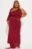 Rylee Skirt Set - Burgundy sold by Fashion Nova