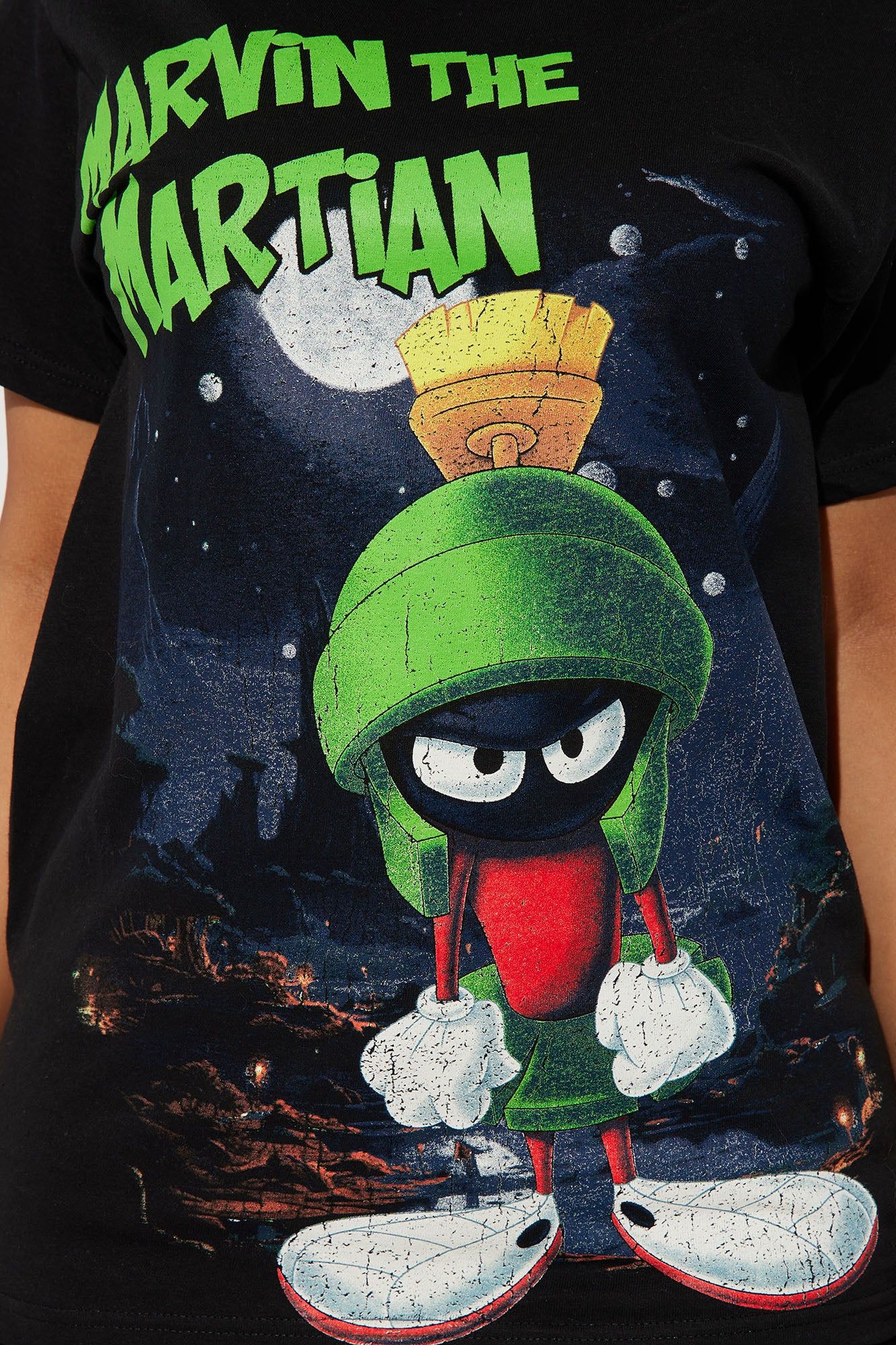 Martian Manhunter Graphic Tee - Black sold by Fashion Nova product image thumbnail 3