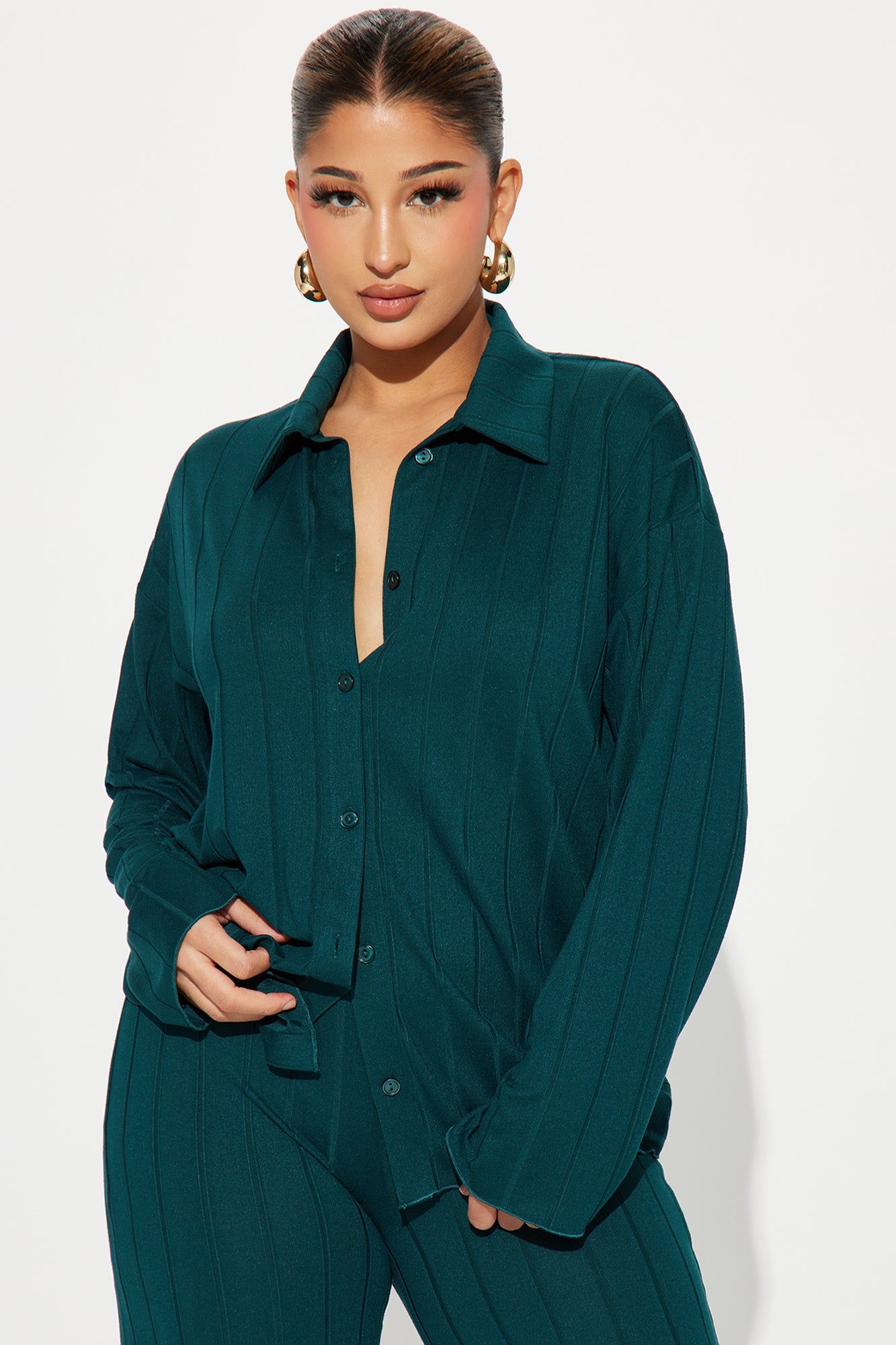 Sarah Pant Set - Hunter sold by Fashion Nova product image thumbnail 2