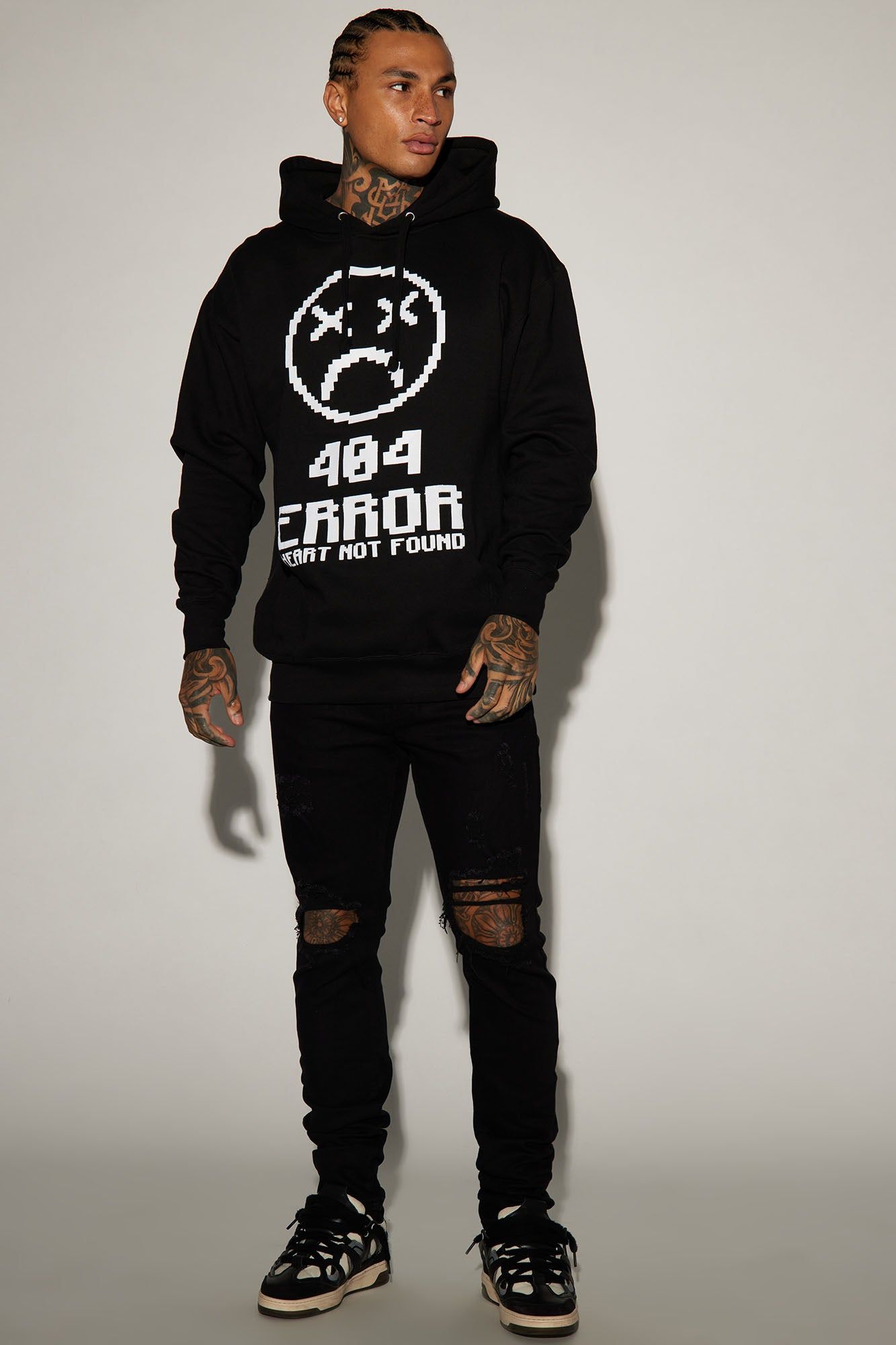 404 Hoodie - Black sold by Fashion Nova product image thumbnail 2