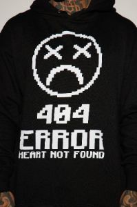 404 Hoodie - Black sold by Fashion Nova
