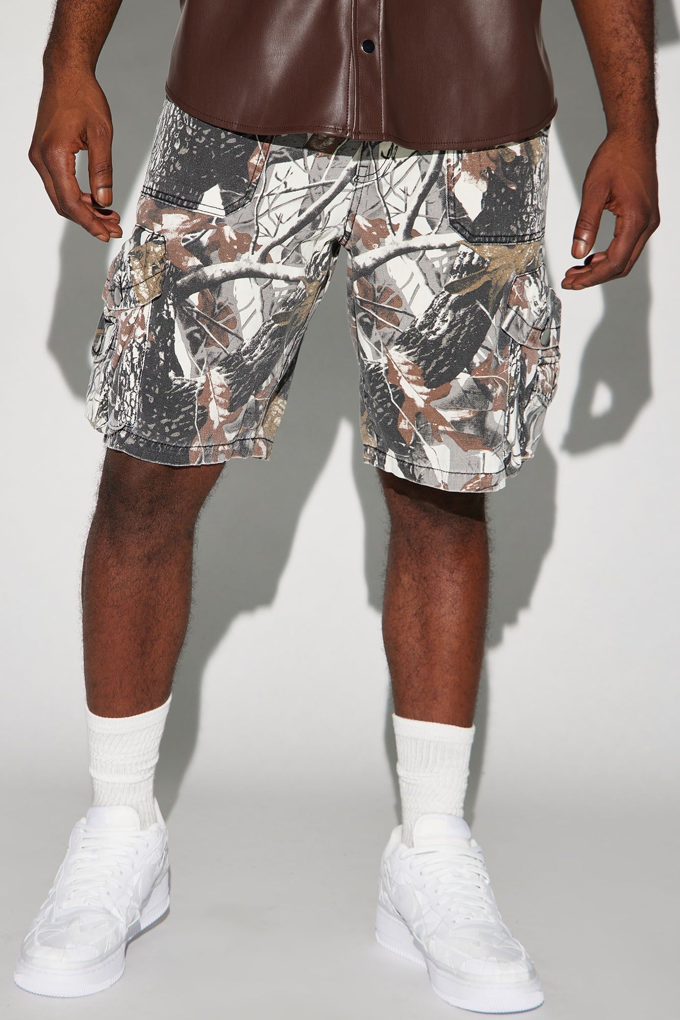 Cliffhanger Cargo Shorts - Camouflage sold by Fashion Nova product image thumbnail 2