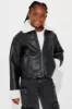 Mini Downtown Girl Bomber Jacket - Black sold by Fashion Nova