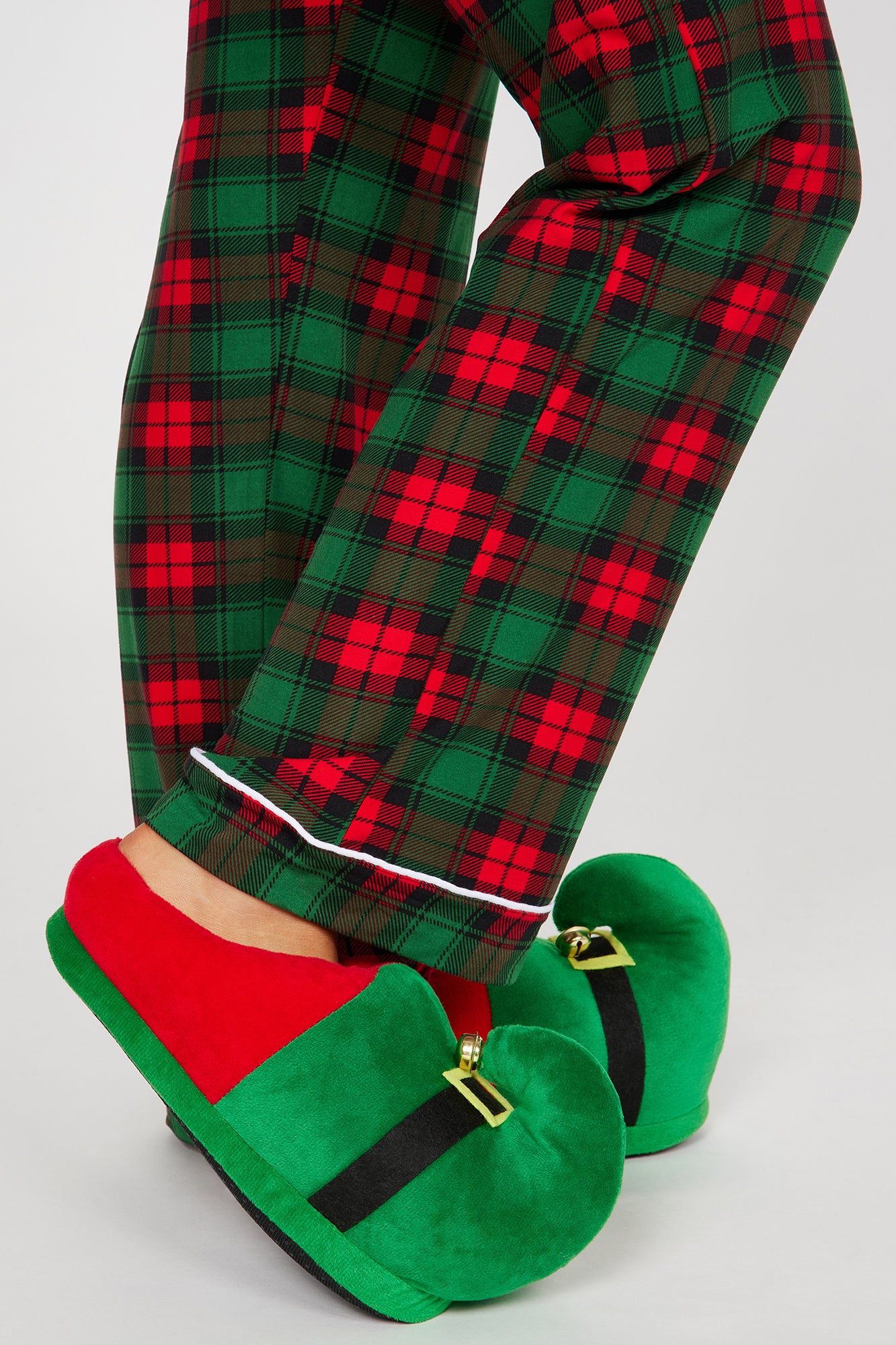 Holiday Cheer Slippers - Green sold by Fashion Nova product image thumbnail 3