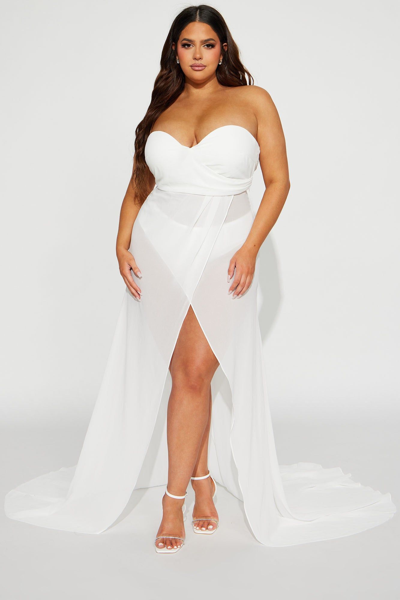 Leanne Maxi Dress - White sold by Fashion Nova product image thumbnail 4