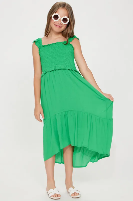 Mini Social Butterfly Maxi Dress - Green sold by Fashion Nova