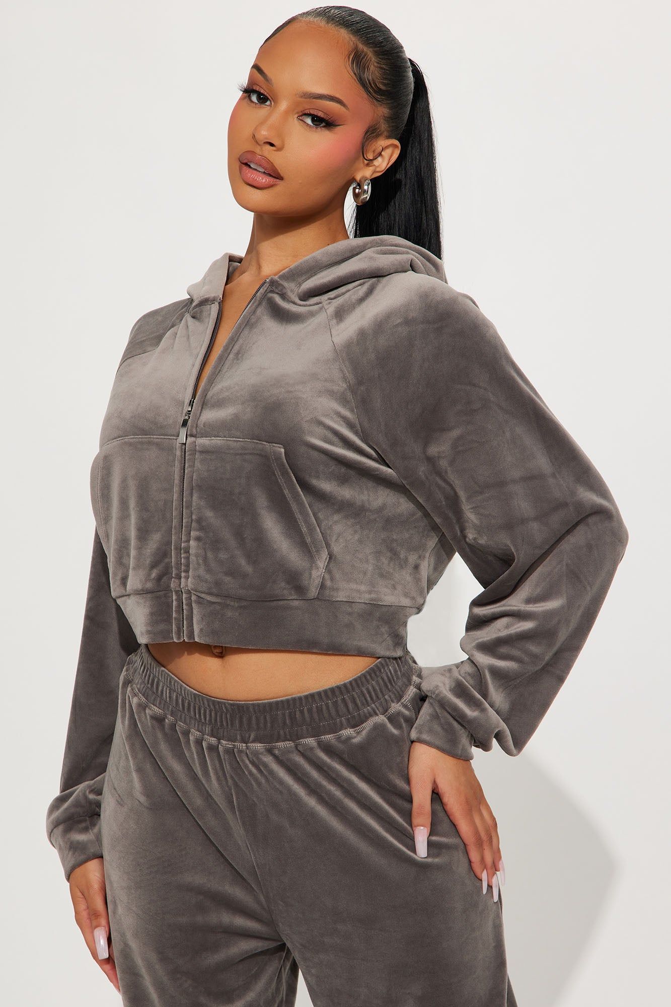 Soft Launch Jogger Set - Grey sold by Fashion Nova product image thumbnail 2