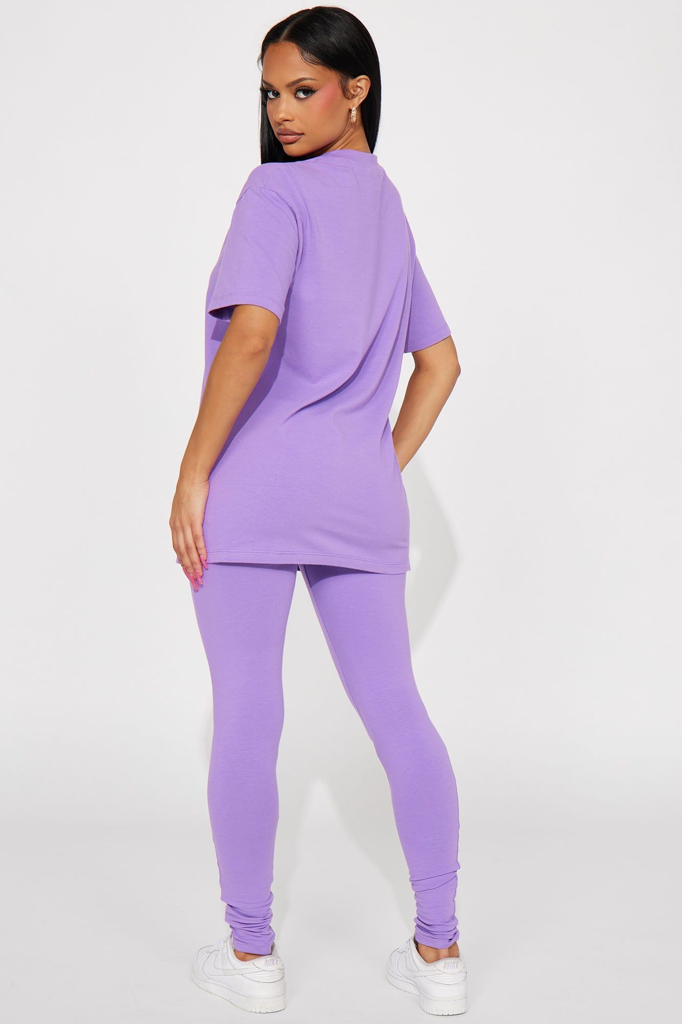 Be Savage Legging Set - Lilac sold by Fashion Nova product image thumbnail 4