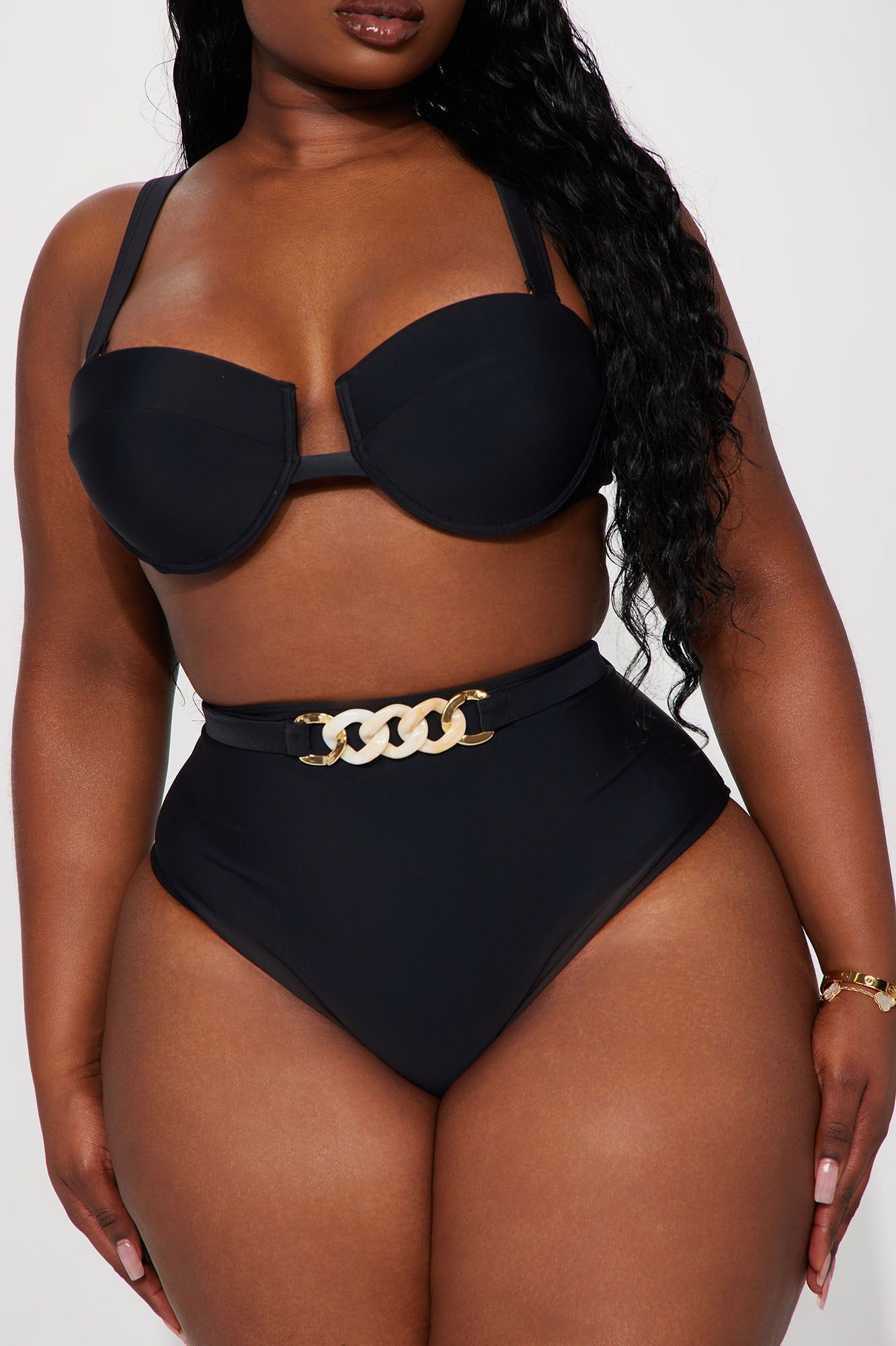 Olivia 2 Piece Bikini - Black sold by Fashion Nova product image thumbnail 5
