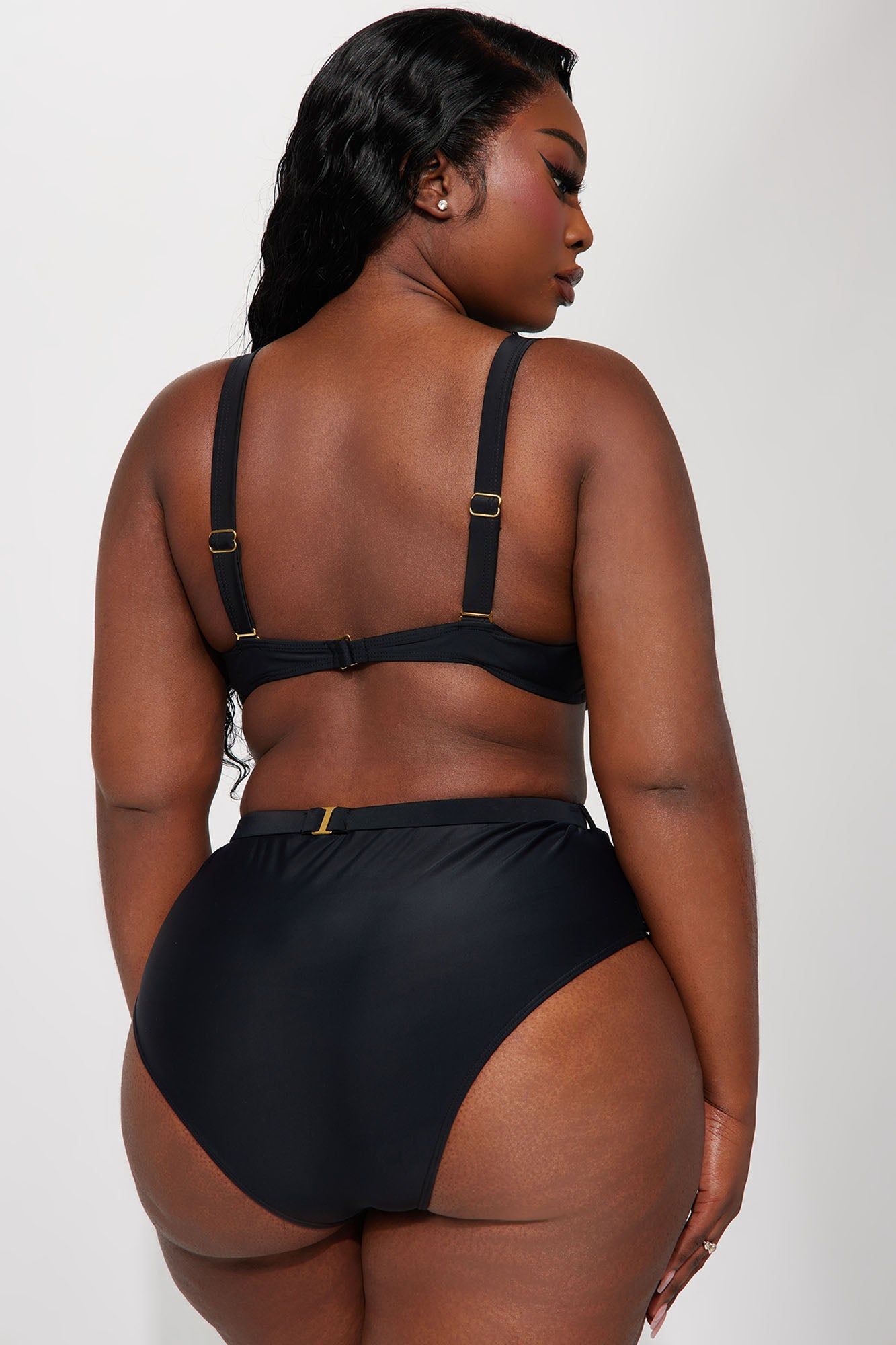 Olivia 2 Piece Bikini - Black sold by Fashion Nova product image thumbnail 6