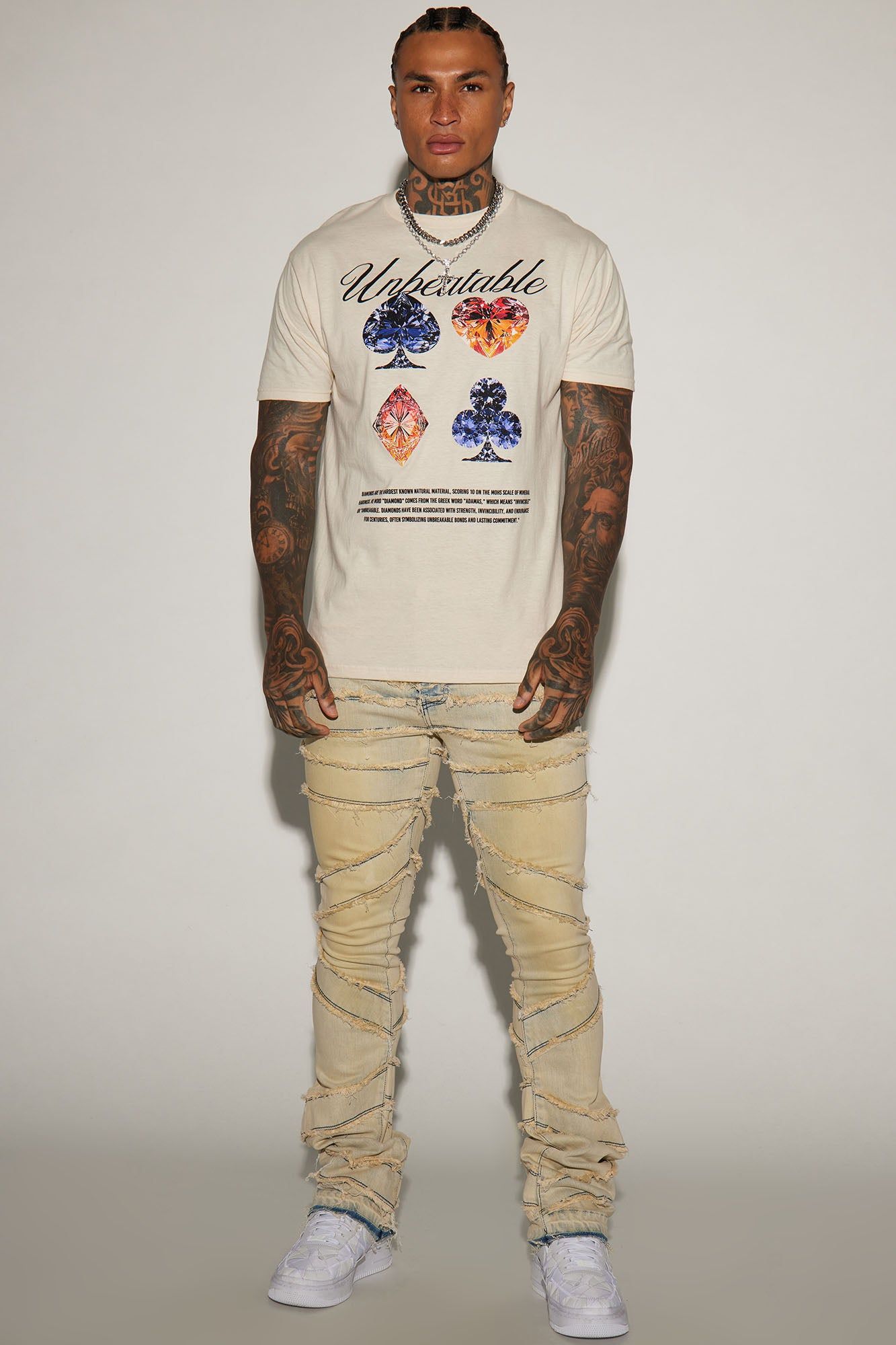 Unbearable Short Sleeve Tee - Sand sold by Fashion Nova product image thumbnail 2