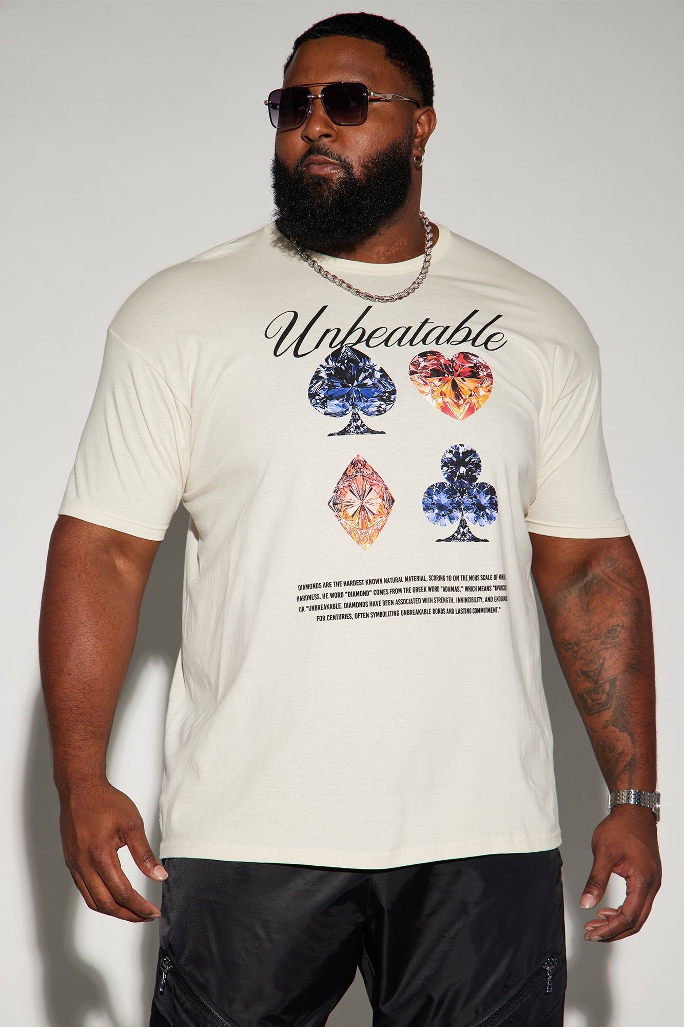 Unbearable Short Sleeve Tee - Sand sold by Fashion Nova product image thumbnail 4