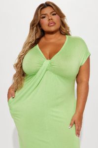 Steph Maxi Dress - Lime sold by Fashion Nova