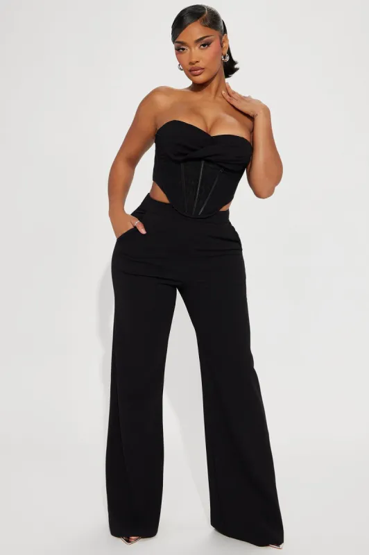 Classy Babe Jumpsuit  - Black sold by Fashion Nova