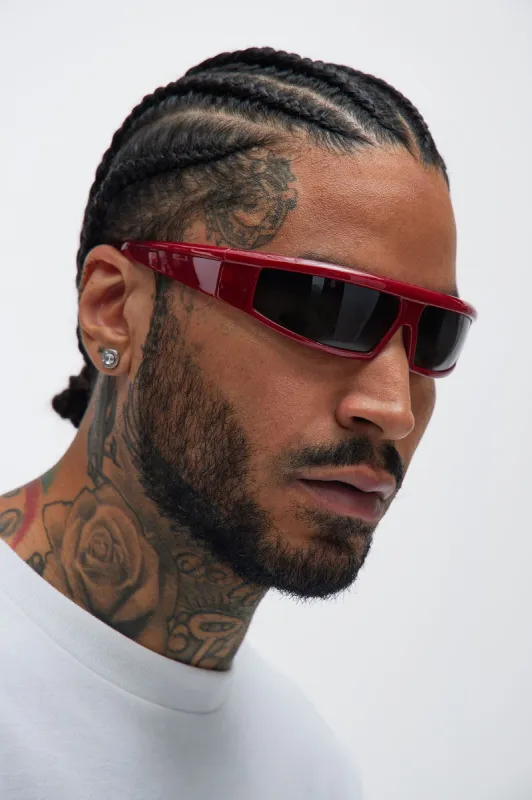Flash Future Sunglasses - Red sold by Fashion Nova