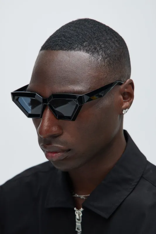 Vortex Sunglasses - Black sold by Fashion Nova