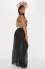 Divine Golden Goddess 2 Piece Costume Set - Black sold by Fashion Nova