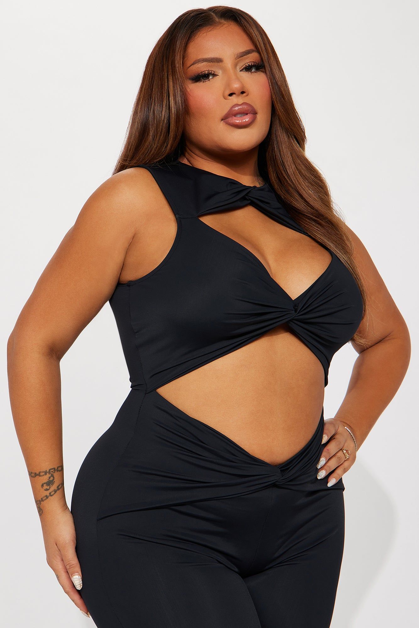 Pilates Princess Active Jumpsuit - Black sold by Fashion Nova product image thumbnail 5