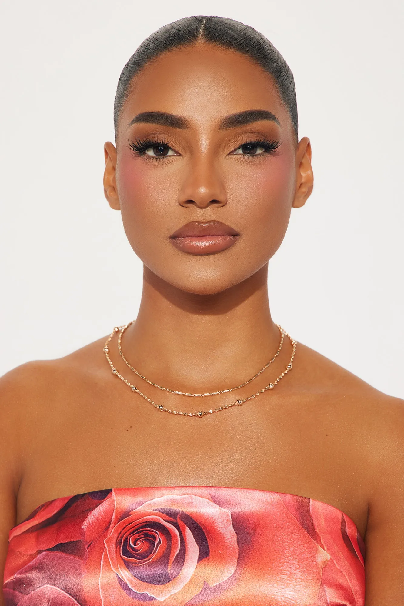 Carina Layered Necklace - Gold sold by Fashion Nova product image thumbnail 2