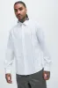 Ivy League Dress Shirt - White sold by Fashion Nova