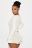 Cozy Moments Sweater Romper - Cream sold by Fashion Nova