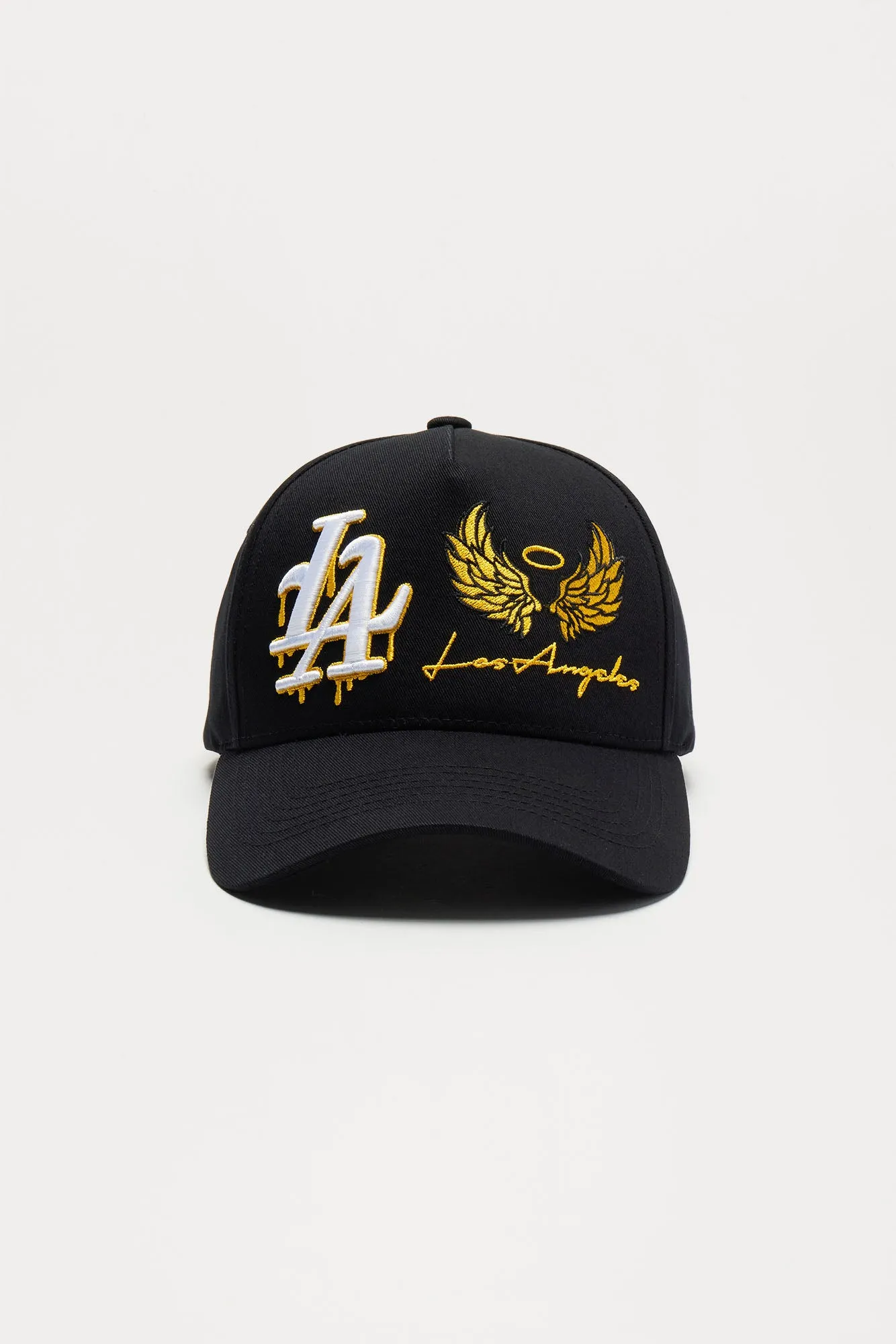 La Gold Wings Snapback Hat - Black sold by Fashion Nova product image thumbnail 3