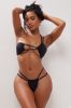 Pool Party Babe 2 Piece Bikini - Black sold by Fashion Nova