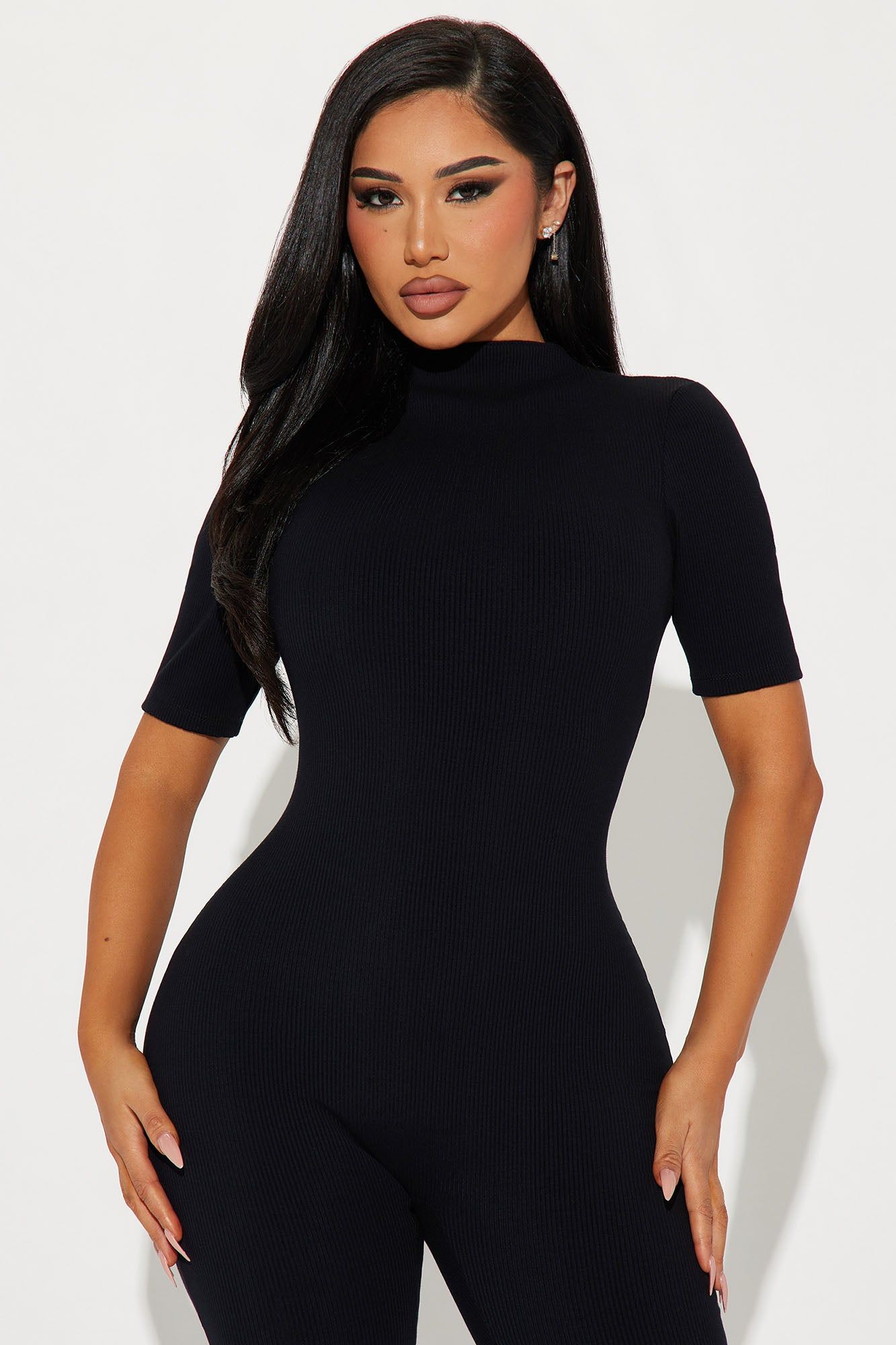Jordy Snatched Jumpsuit - Black sold by Fashion Nova product image thumbnail 2