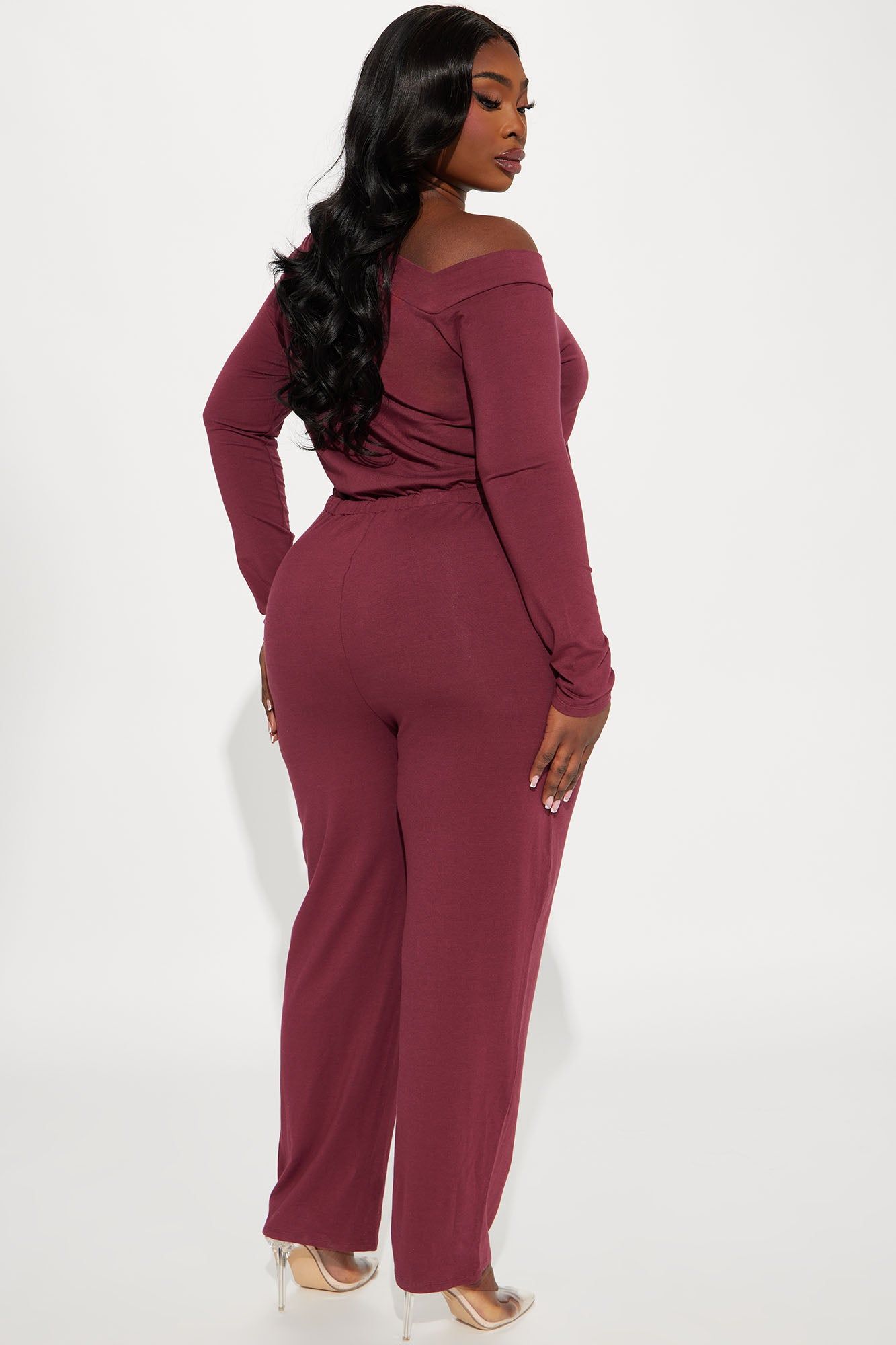 Switching Looks Jumpsuit - Wine sold by Fashion Nova product image thumbnail 6