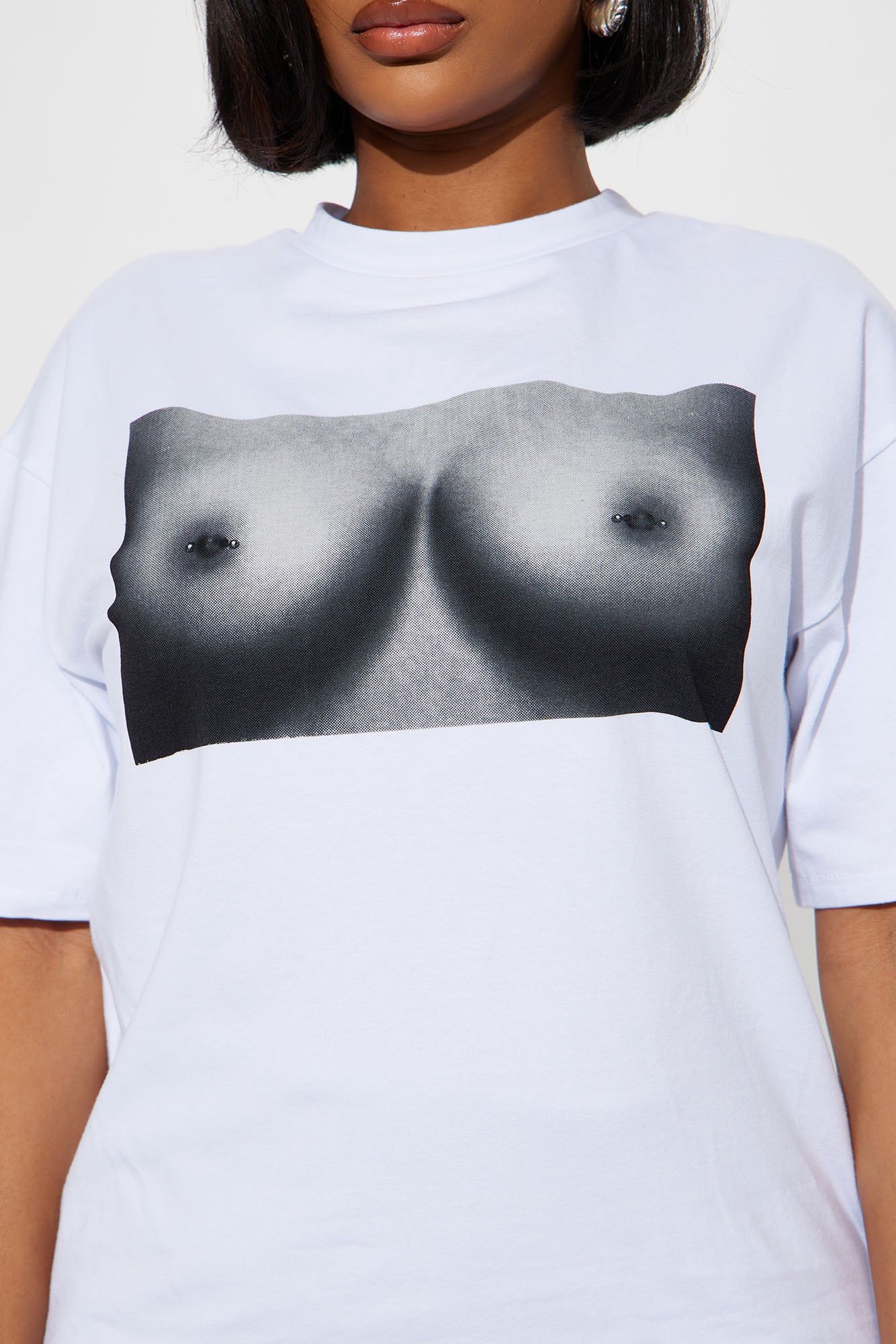 Always Sitting Pretty Graphic Tee - White sold by Fashion Nova product image thumbnail 3