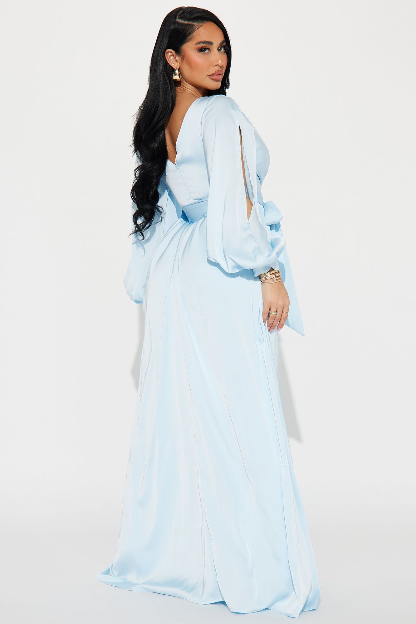 Belle Maxi Dress - Light Blue sold by Fashion Nova product image thumbnail 3