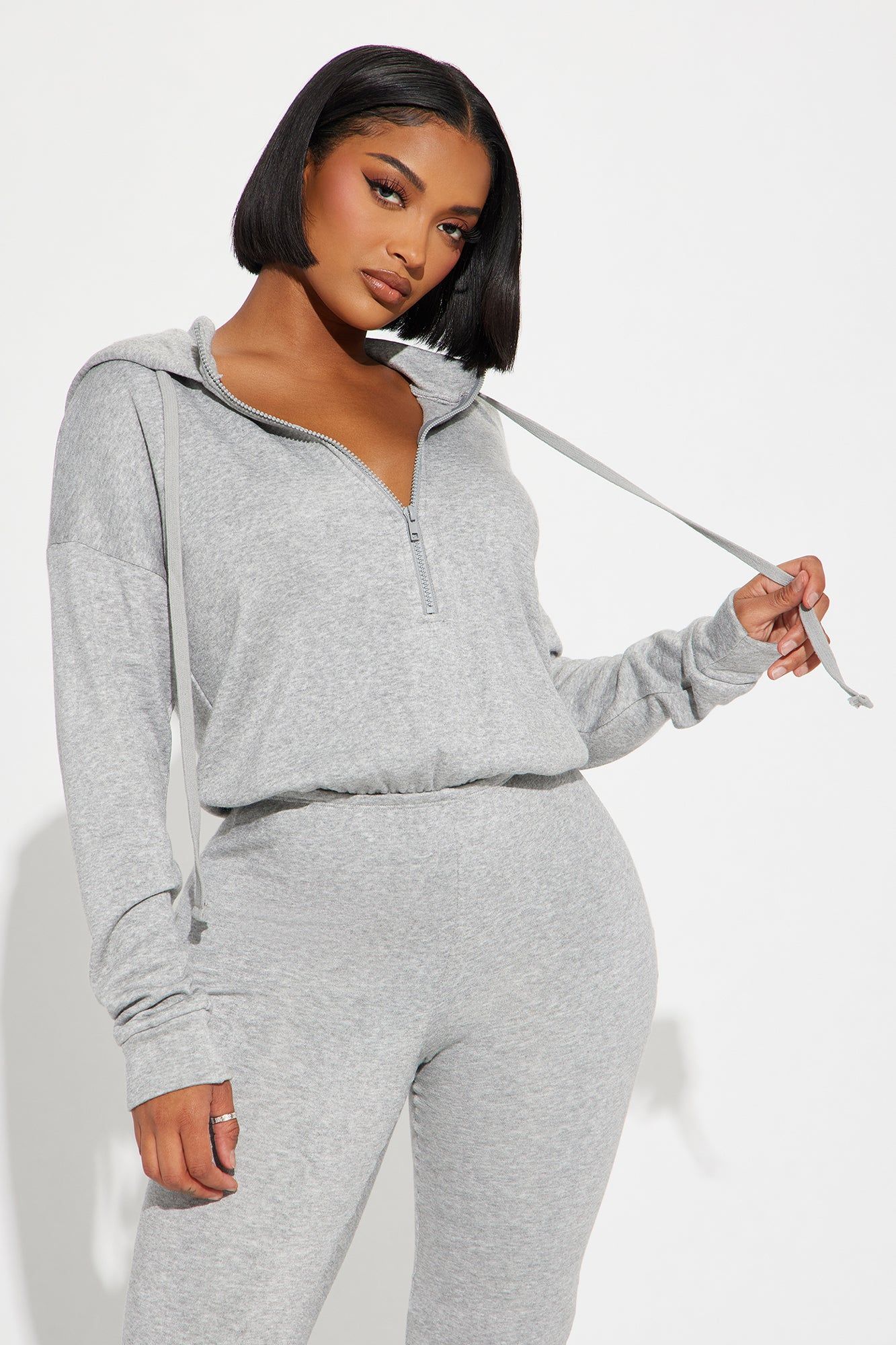 Be My Comfort Jumpsuit - Heather Grey sold by Fashion Nova product image thumbnail 2