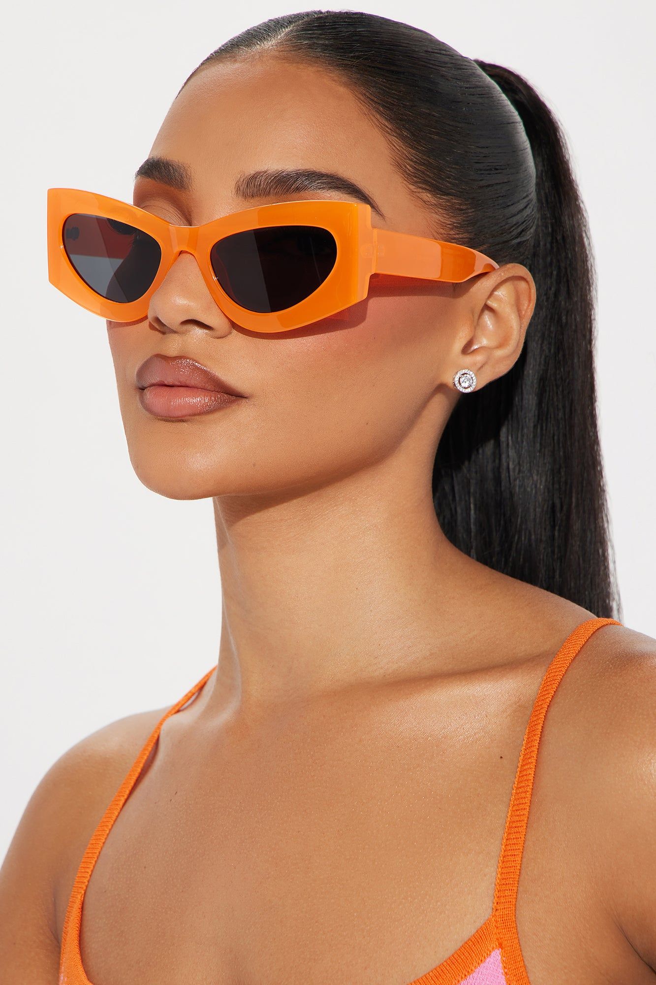 This Year My Year Sunglasses - Orange sold by Fashion Nova