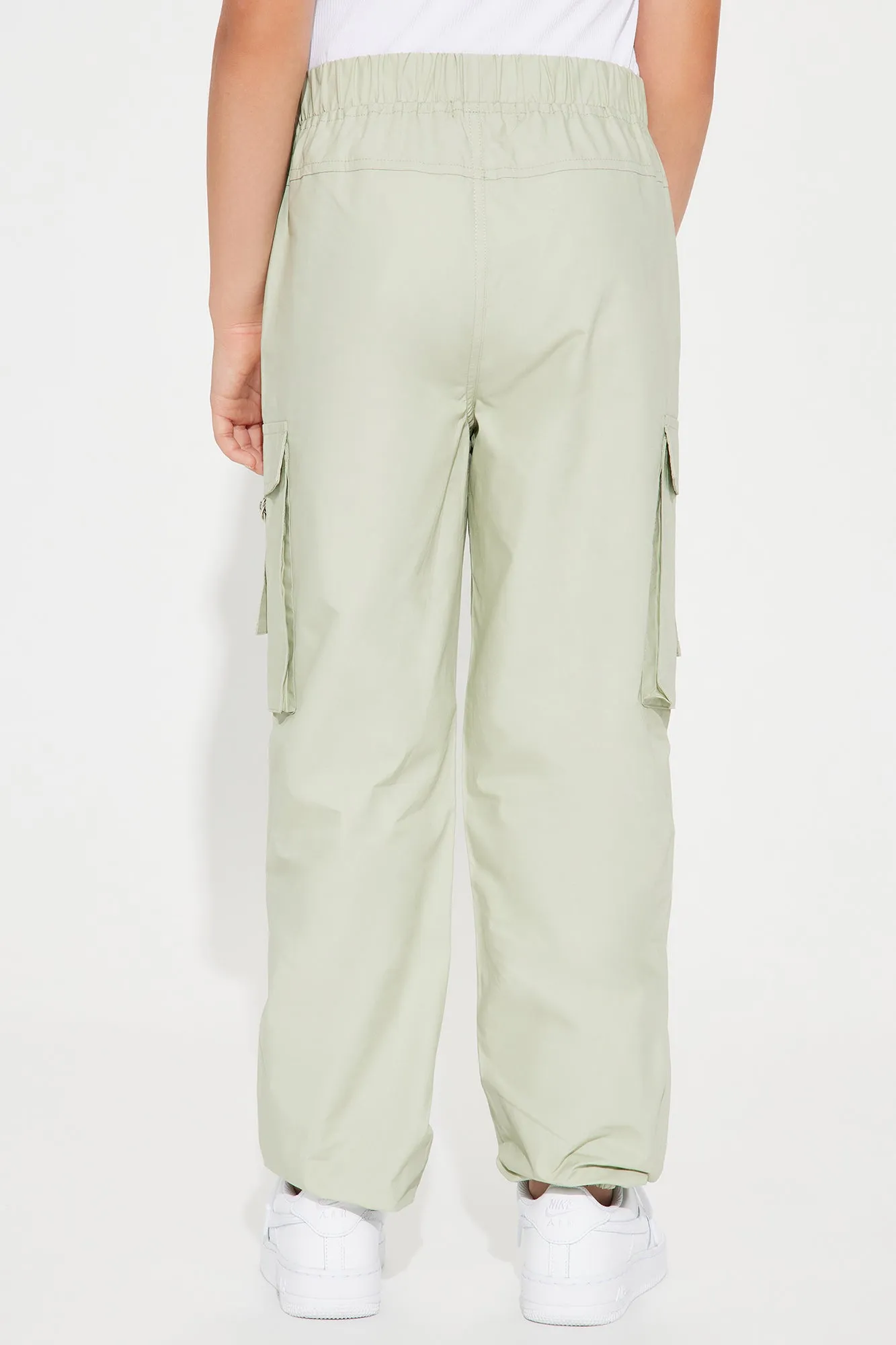 Mini Cargo Poplin Pants - Sage sold by Fashion Nova product image thumbnail 3