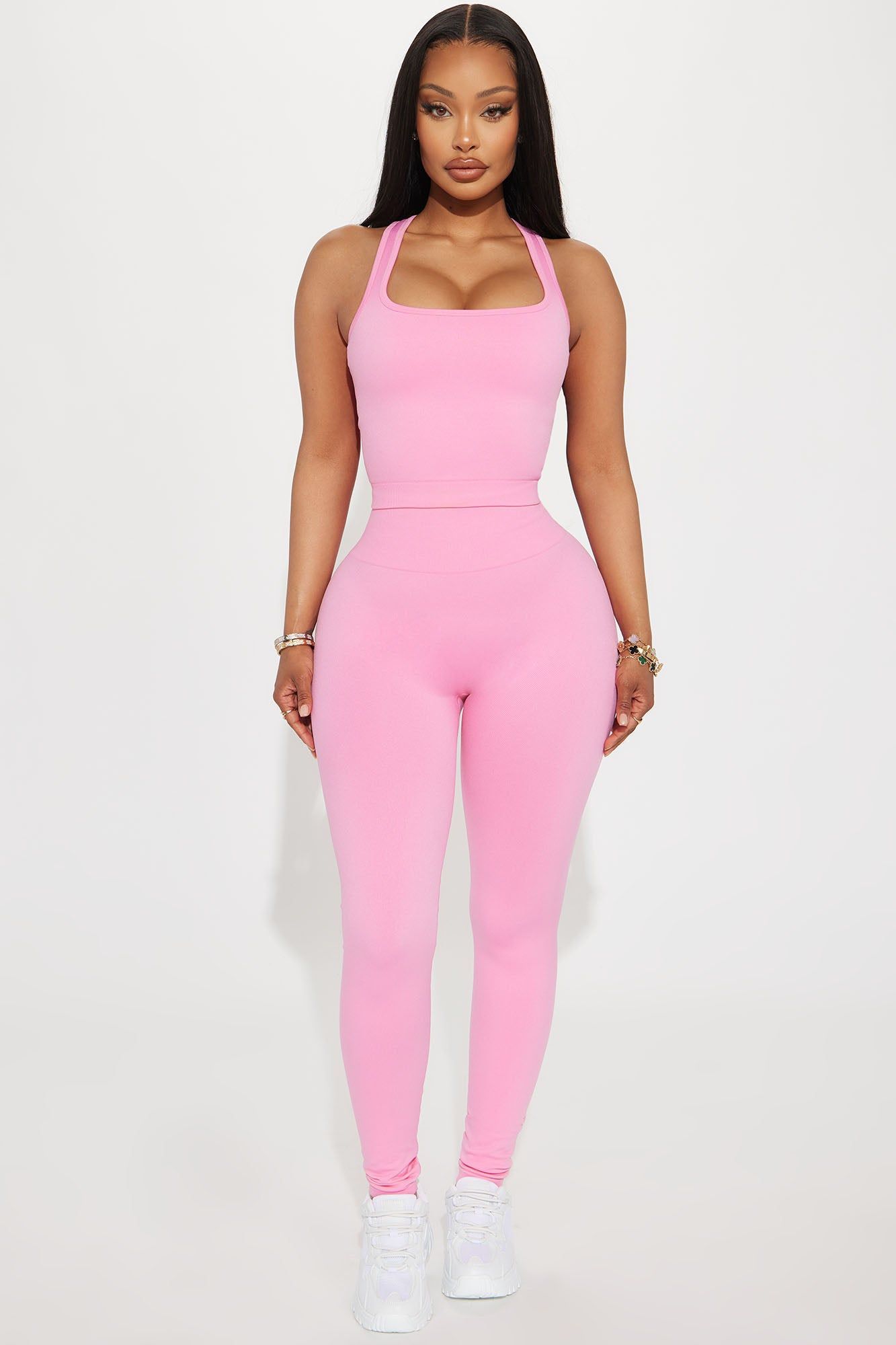 Racket Up Flex Seamless Active Top - Bubblegum Pink sold by Fashion Nova product image thumbnail 2