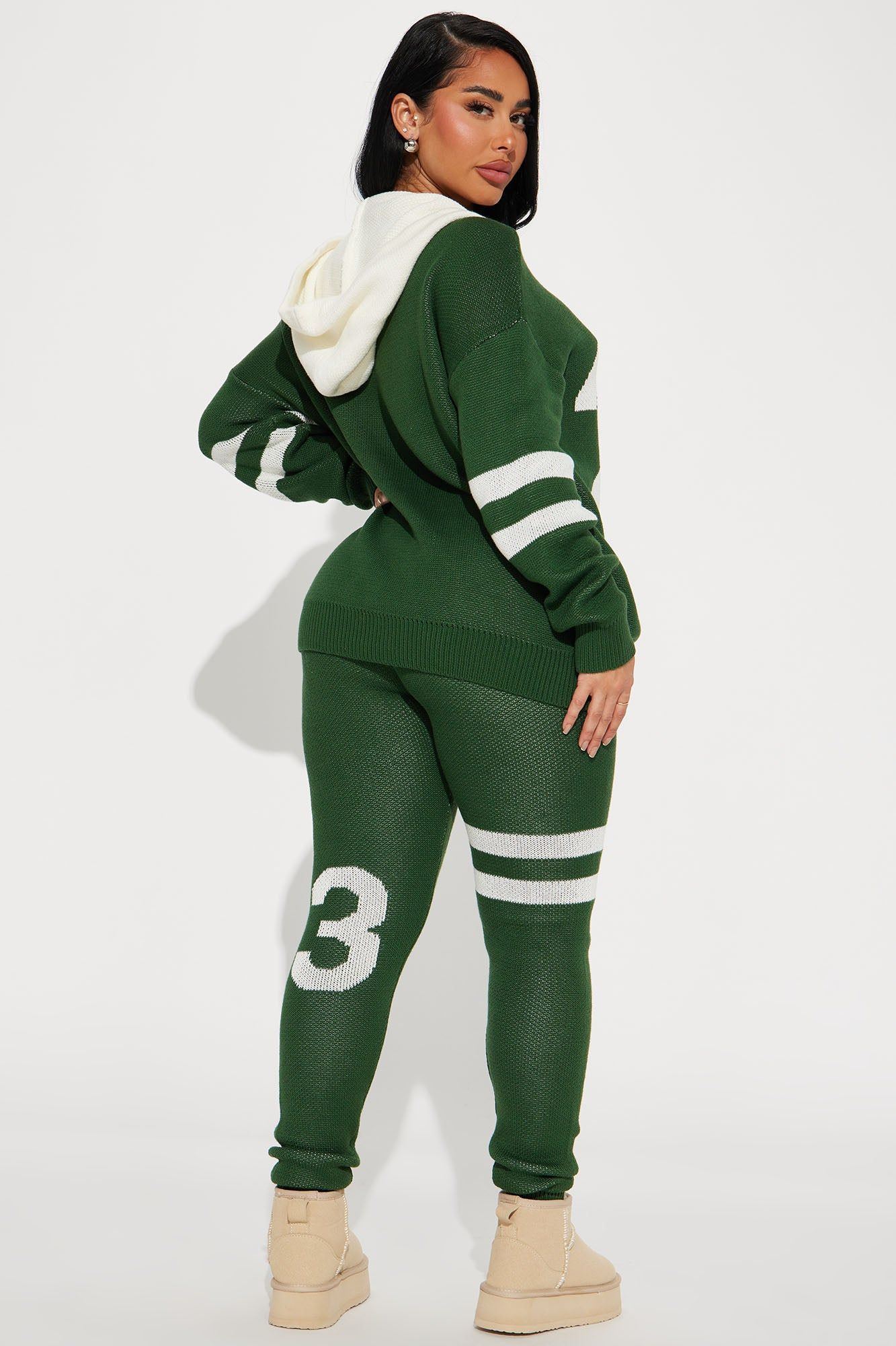 Playing The Game Sweater Legging Set - Hunter sold by Fashion Nova product image thumbnail 3