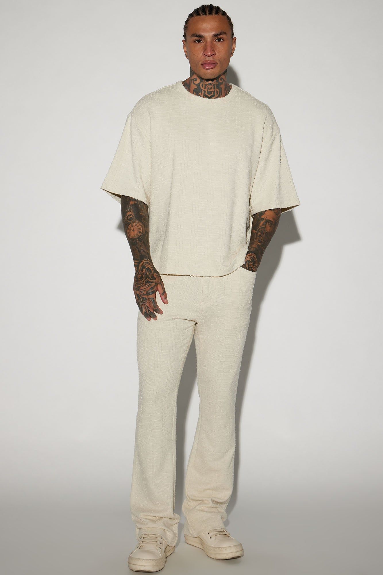 Jordan Textured Short Sleeve Tee - Off White sold by Fashion Nova product image thumbnail 5