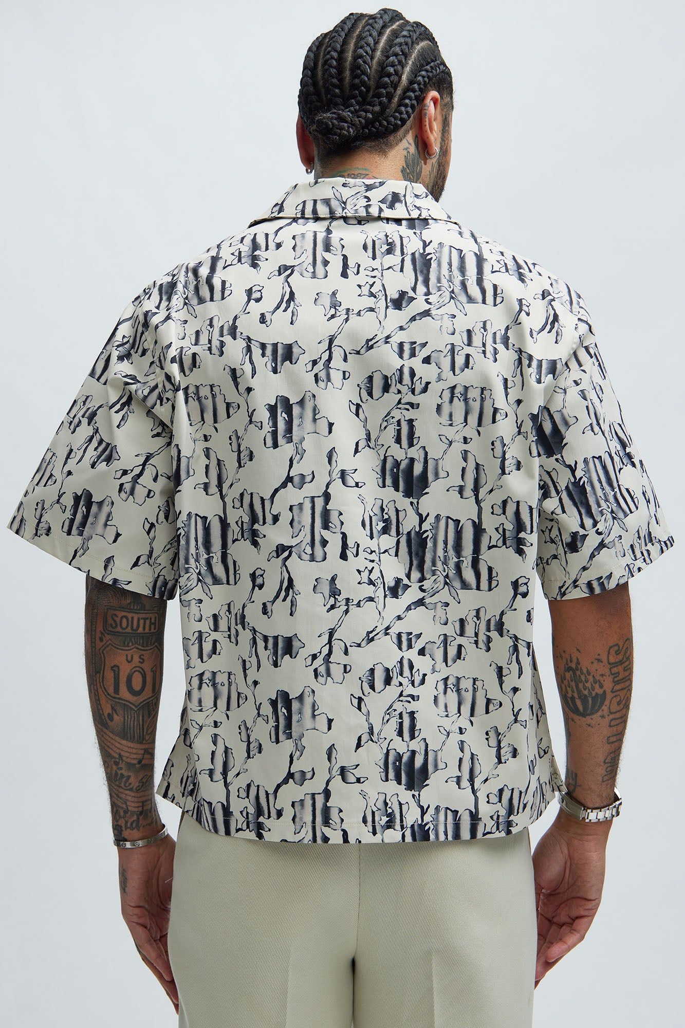 Backdraft Shirt - Cream/combo sold by Fashion Nova product image thumbnail 4