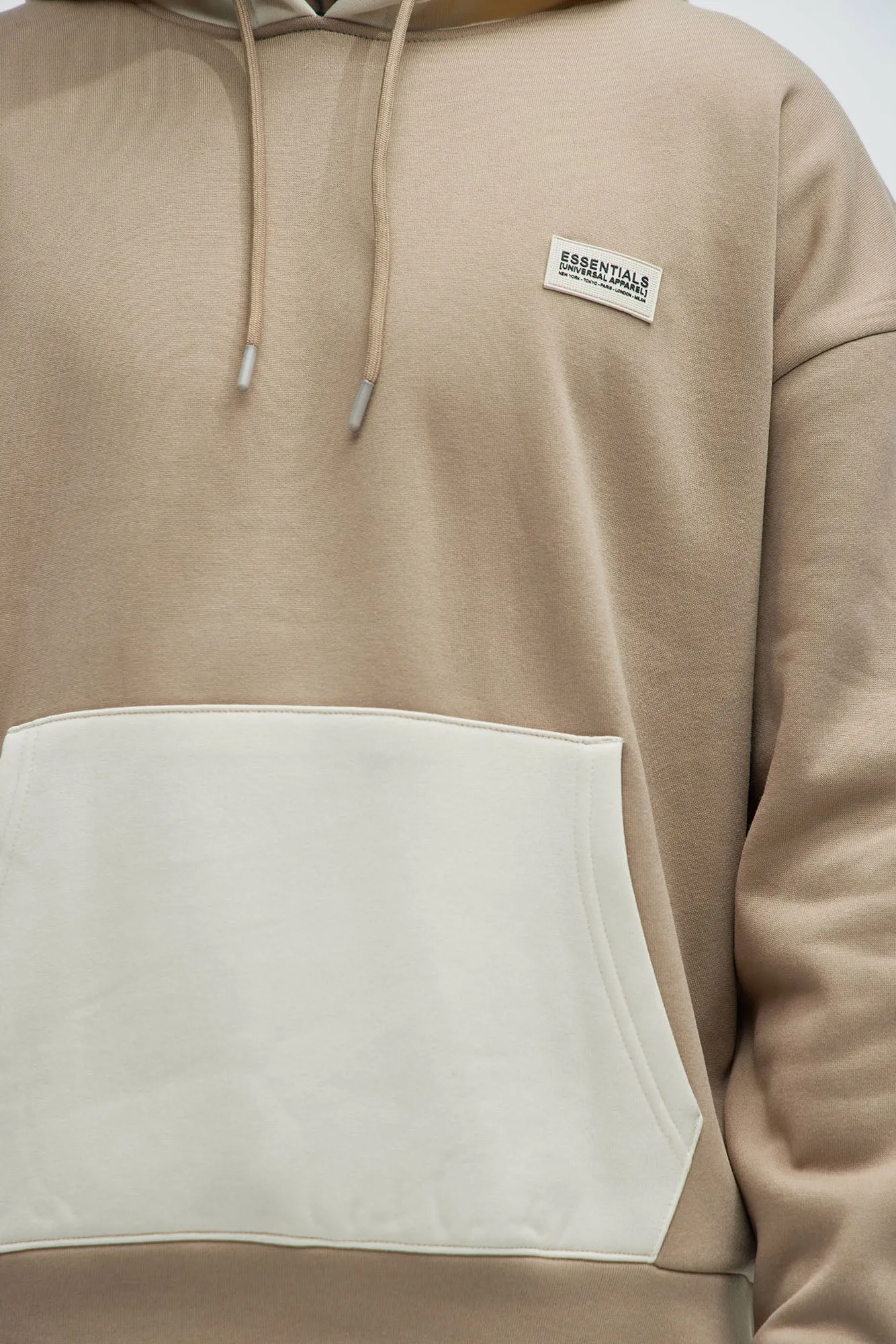 In The Trenches Hoodie - Taupe/combo sold by Fashion Nova product image thumbnail 3