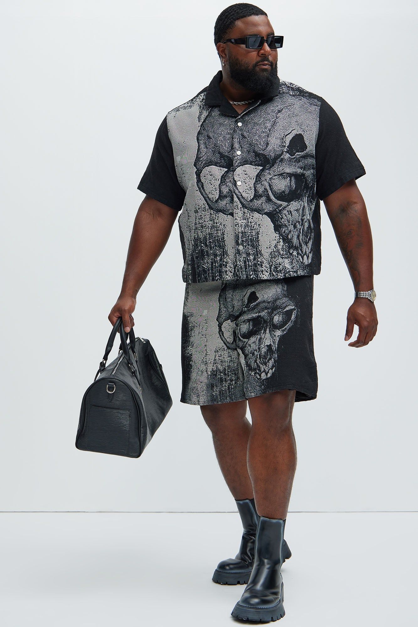 Azrael Tapestry Shirt - Multi Color sold by Fashion Nova product image thumbnail 5