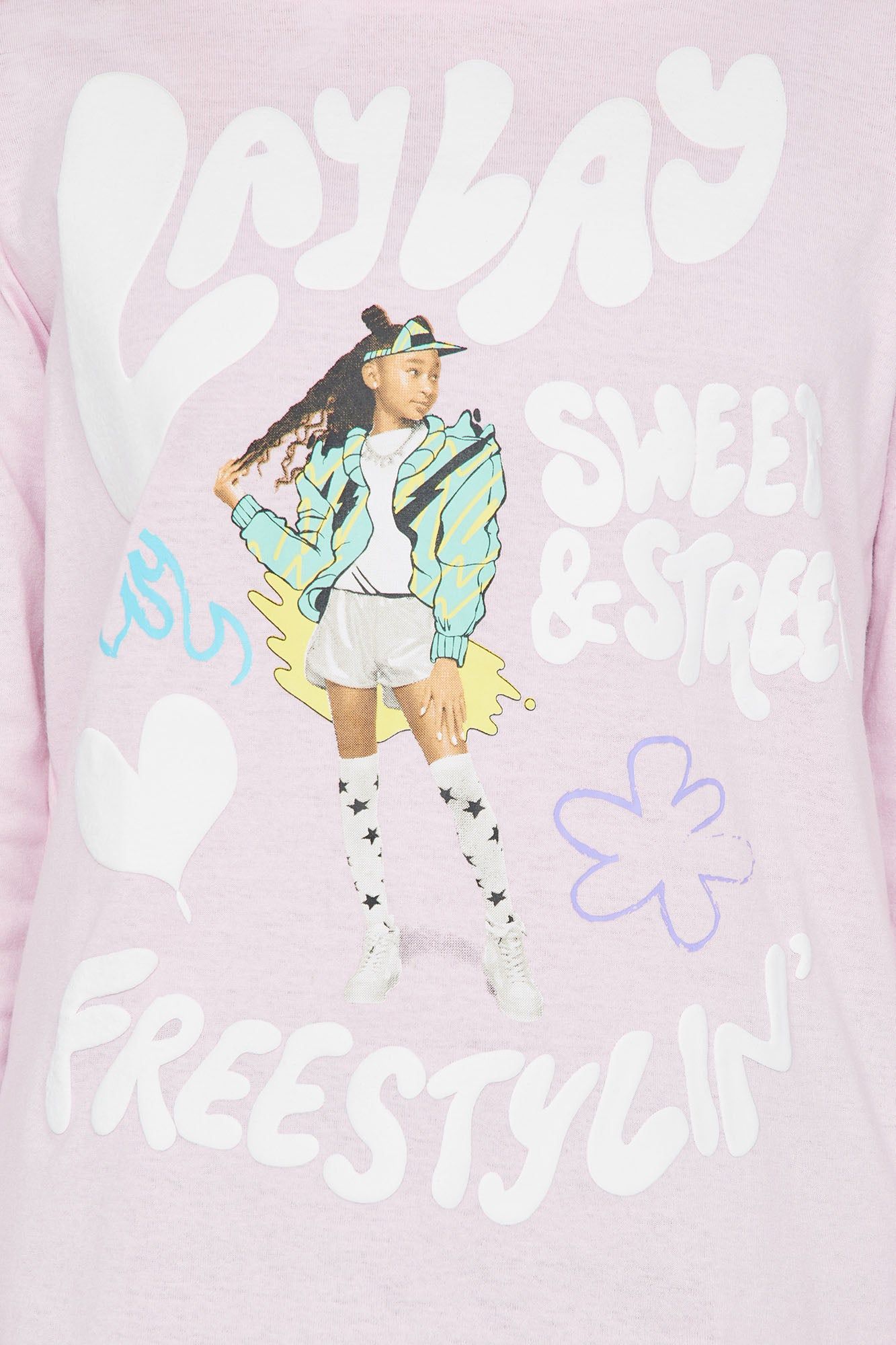 Mini Lay Lay Long Sleeve Knit Tee - Pink sold by Fashion Nova product image thumbnail 3