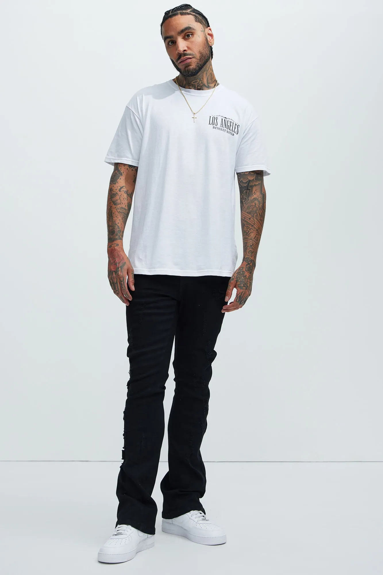 Beverly Hills In Bloom Short Sleeve Tee - White sold by Fashion Nova product image thumbnail 2