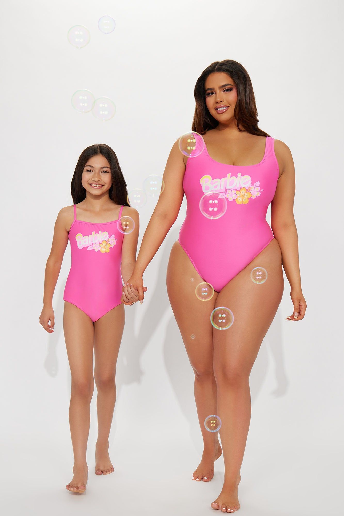 Barbie Sun And Fun 1 Piece Swimsuit - Magenta sold by Fashion Nova product image thumbnail 5