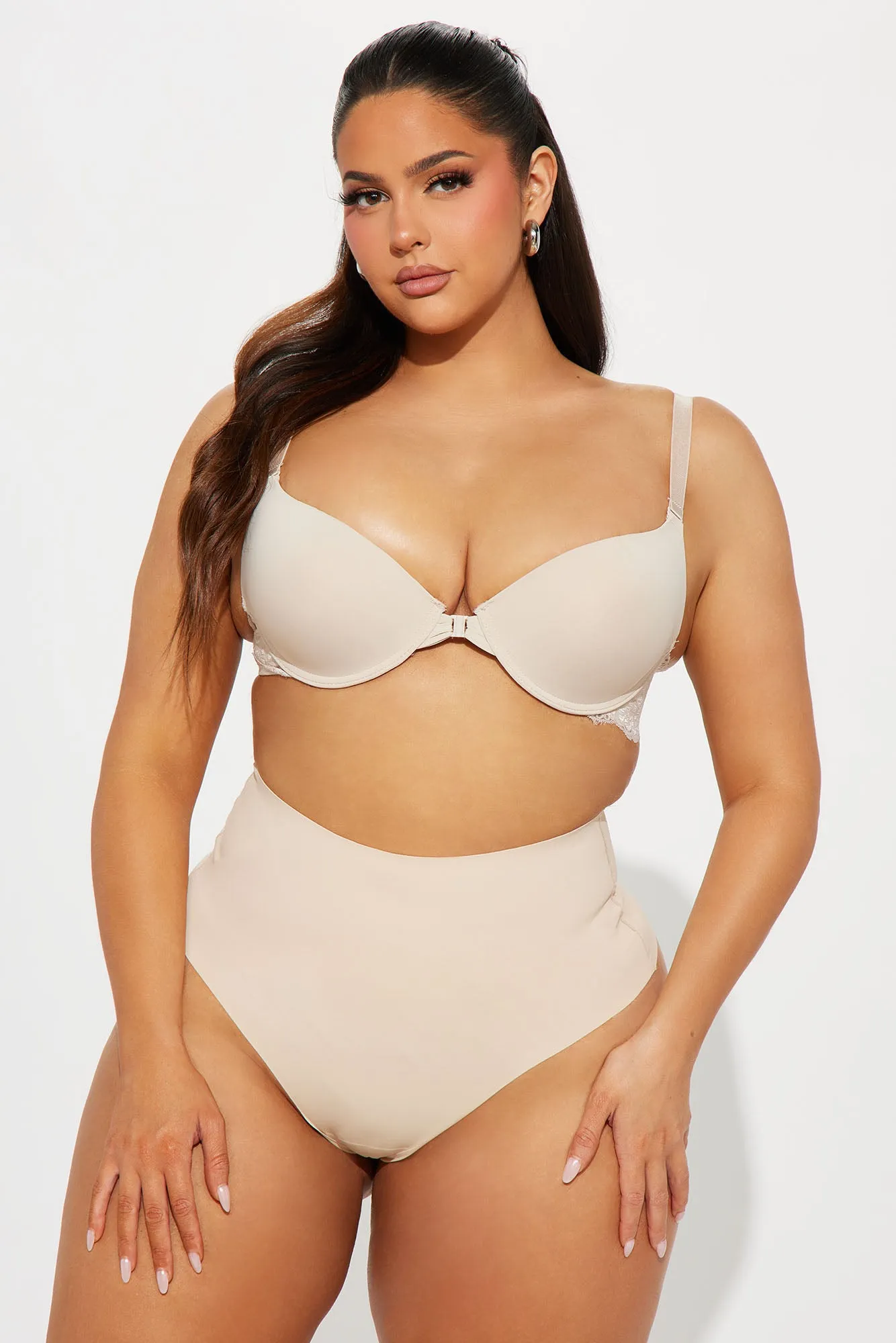Smoothing Shapewear Thong Panty - Nude sold by Fashion Nova product image thumbnail 5