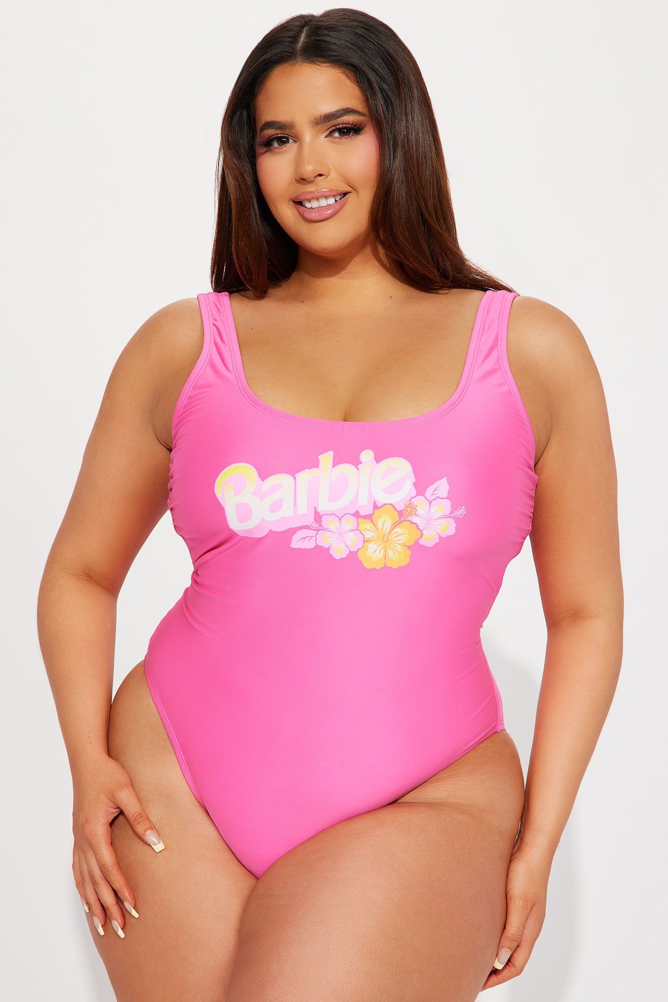 Barbie Sun And Fun 1 Piece Swimsuit - Magenta sold by Fashion Nova product image thumbnail 4