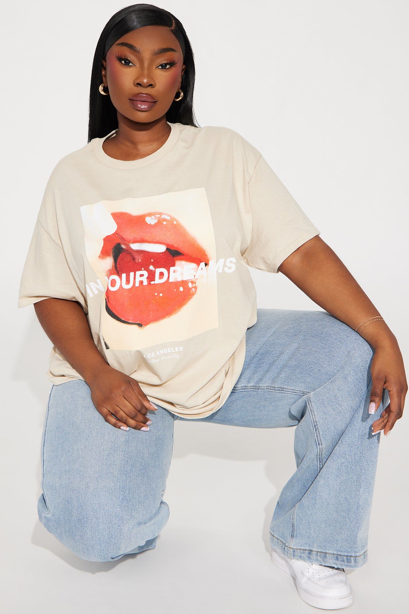 In Your Dream Graphic Tee - Sand sold by Fashion Nova product image thumbnail 5